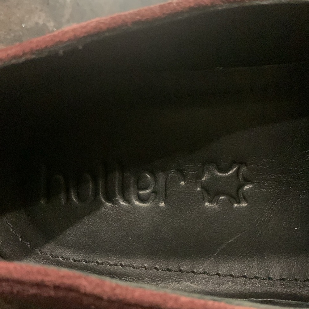 Women’s size 11 Hotter suede flats - Picture 3 of 5